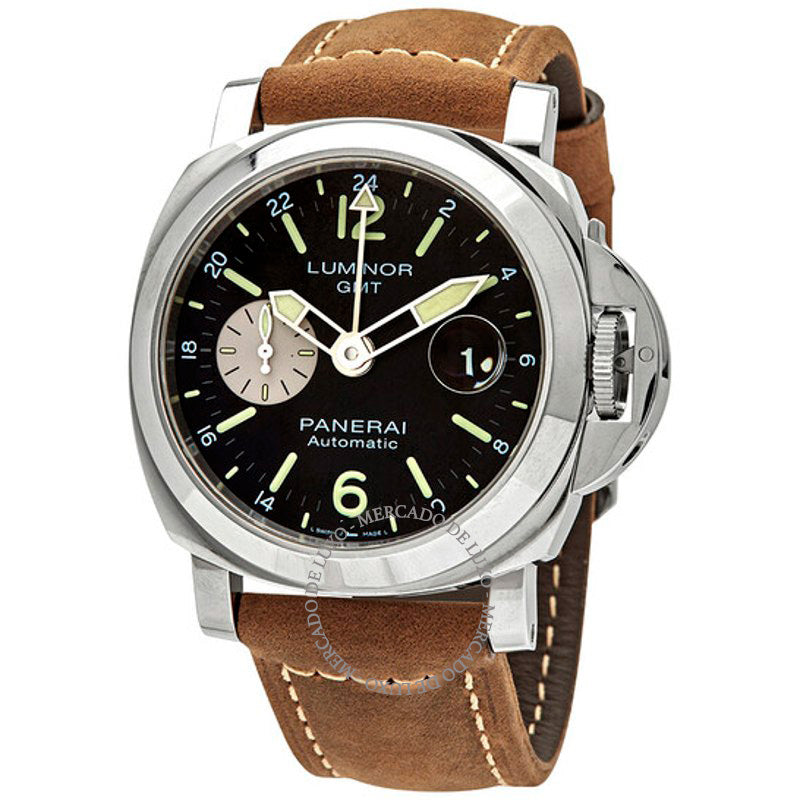Relógio Luminor 44 GMT Cronômetro Automático Mostrador Preto 44 mm - Mercado de Luxo - O Maior E-Commerce de Bens, Produtos e Serviços de Luxo do Brasil.