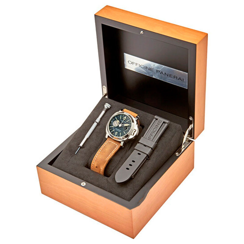Relógio Luminor 44 GMT Cronômetro Automático Mostrador Preto 44 mm - Mercado de Luxo - O Maior E-Commerce de Bens, Produtos e Serviços de Luxo do Brasil.