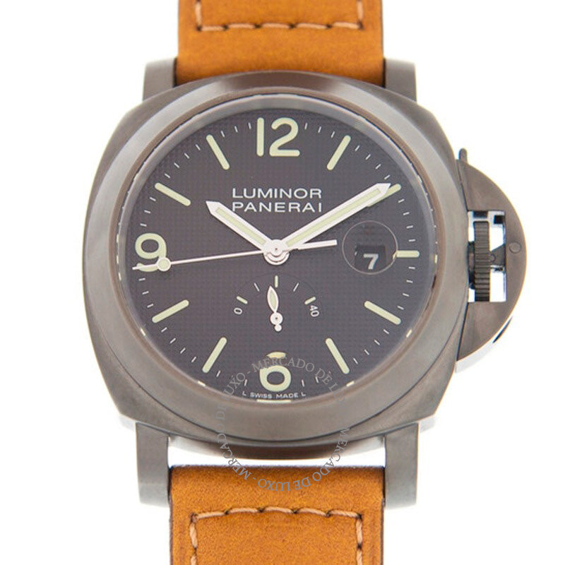 Relógio Luminor Power Reserve PVD Automático Mostrador Preto  - Mercado de Luxo - O Maior E-Commerce de Bens, Produtos e Serviços de Luxo do Brasil.