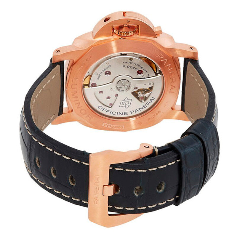 Relógio Luminor Marina Goldtech Automático Mostrador Azul 44 mm - Mercado de Luxo - O Maior E-Commerce de Bens, Produtos e Serviços de Luxo do Brasil.