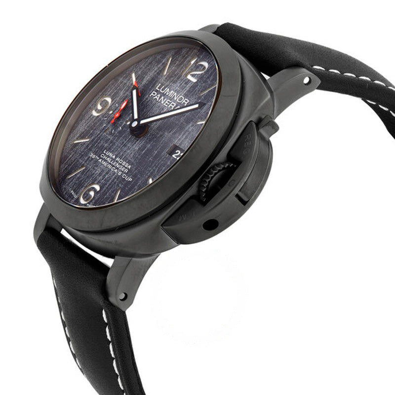 Relógio Luminor Luna Rossa GMT mostrador automático cinza 44 mm - Mercado de Luxo - O Maior E-Commerce de Bens, Produtos e Serviços de Luxo do Brasil.