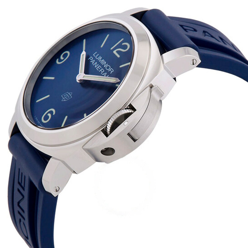 Relógio Luminor Base Logo 44mm Mostrador Azul Automático 44 mm - Mercado de Luxo - O Maior E-Commerce de Bens, Produtos e Serviços de Luxo do Brasil.