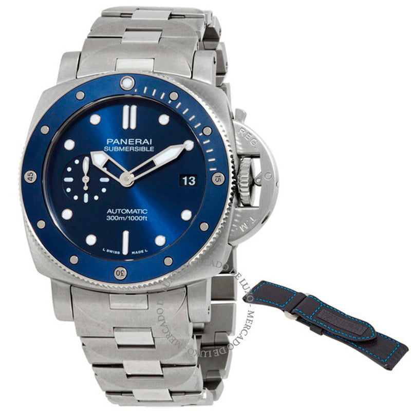 Relógio Submersível Blu Notte Automático Mostrador Azul 42 mm - Mercado de Luxo - O Maior E-Commerce de Bens, Produtos e Serviços de Luxo do Brasil.