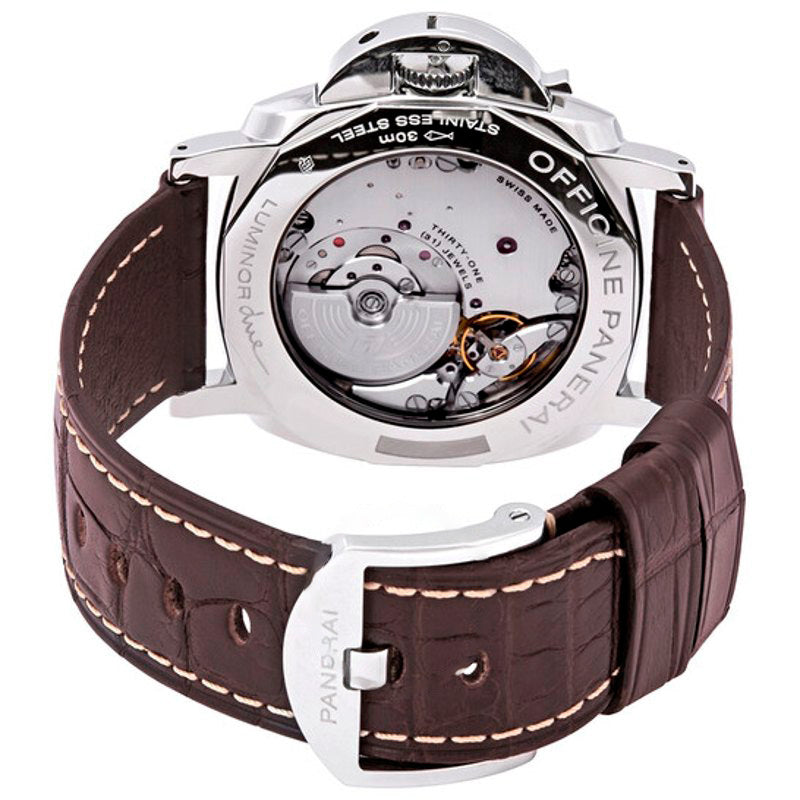 Relógio Luminor Due GMT Mostrador Automático Antracite 45 mm - Mercado de Luxo - O Maior E-Commerce de Bens, Produtos e Serviços de Luxo do Brasil.
