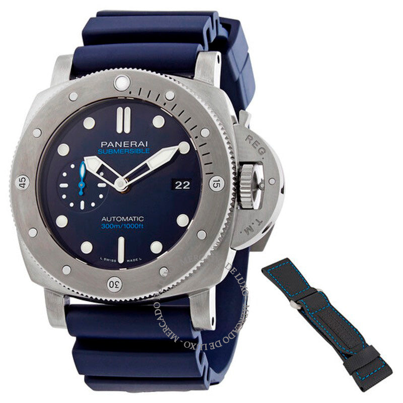 Relógio Submersível BMG-TECH Automático Mostrador Azul 47 mm - Mercado de Luxo - O Maior E-Commerce de Bens, Produtos e Serviços de Luxo do Brasil.
