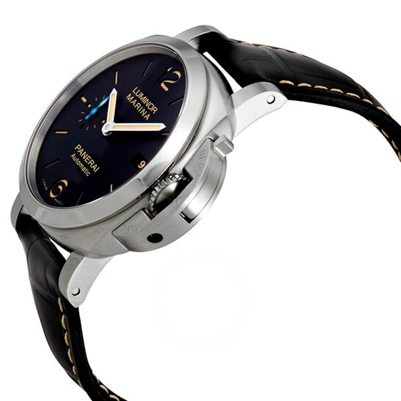 Relógio Luminor Marina 1950 Automático Mostrador Preto 42 mm - Mercado de Luxo - O Maior E-Commerce de Bens, Produtos e Serviços de Luxo do Brasil.