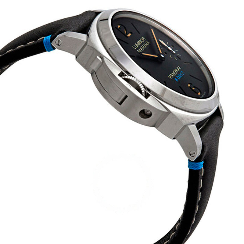 Relógio Luminor Corda para Canhotos Mostrador Preto 44 mm - Mercado de Luxo - O Maior E-Commerce de Bens, Produtos e Serviços de Luxo do Brasil.