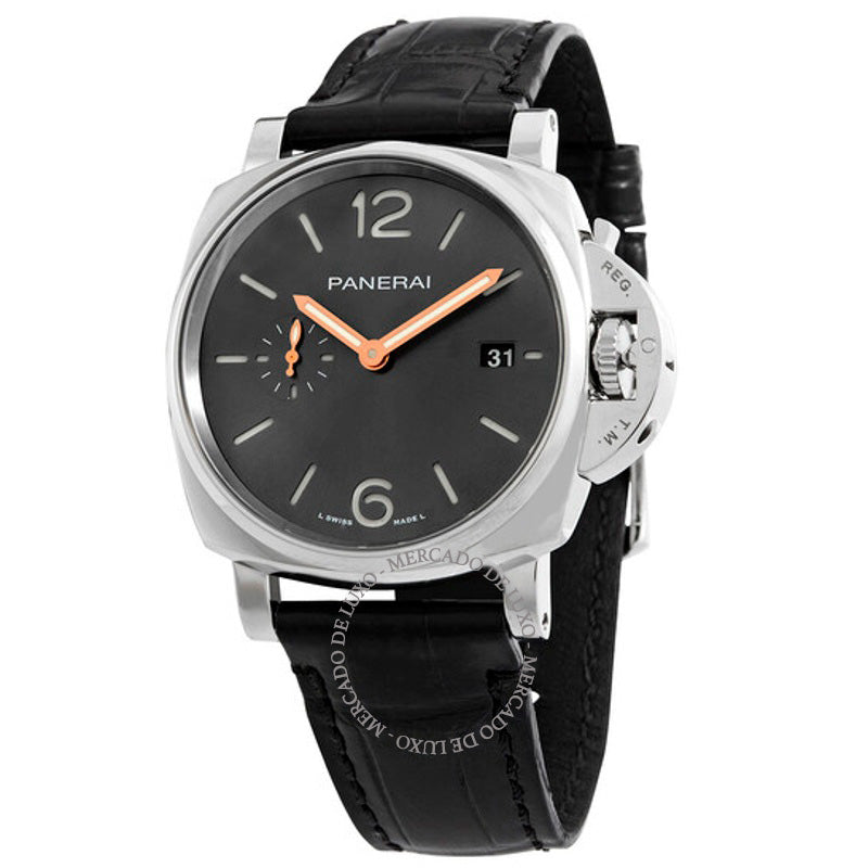 Relógio Luminor Due 42 Mostrador Automático Antracite 42 mm - Mercado de Luxo - O Maior E-Commerce de Bens, Produtos e Serviços de Luxo do Brasil.