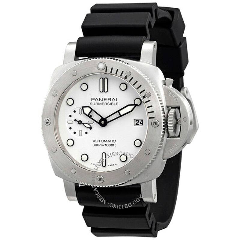 Relógio Submersível Bianco Automático Mostrador Branco 42 mm - Mercado de Luxo - O Maior E-Commerce de Bens, Produtos e Serviços de Luxo do Brasil.
