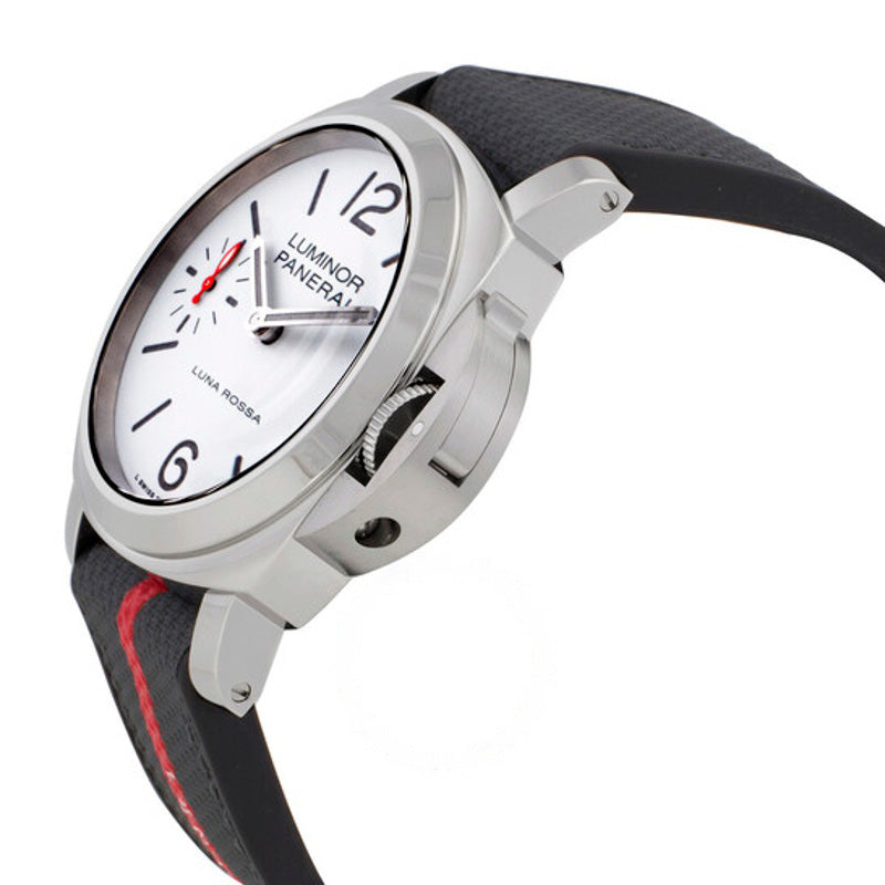 Relógio Luminor Luna Rossa Automático Mostrador Branco 44 mm - Mercado de Luxo - O Maior E-Commerce de Bens, Produtos e Serviços de Luxo do Brasil.