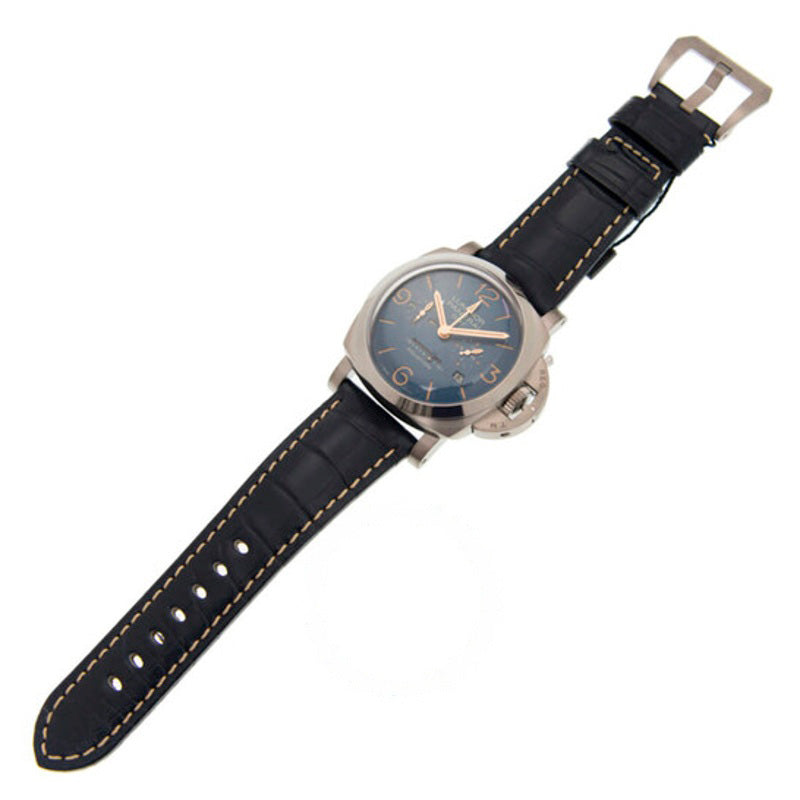 Relógio Luminor 1950 Equação do Tempo Mostrador Azul 47 mm - Mercado de Luxo - O Maior E-Commerce de Bens, Produtos e Serviços de Luxo do Brasil.