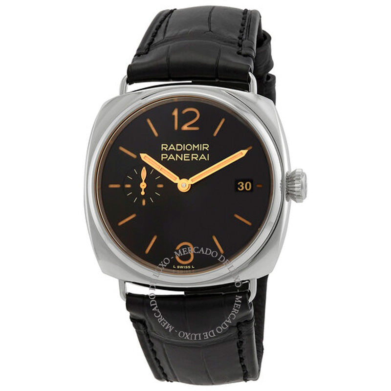 Relógio Radiomir Quaranta Automático Mostrador Preto 40 mm - Mercado de Luxo - O Maior E-Commerce de Bens, Produtos e Serviços de Luxo do Brasil.