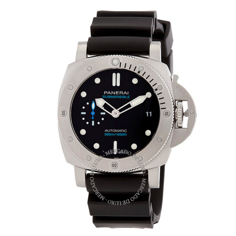 Relógio Submersível 42 mm Automático Mostrador Preto 42 mm - Mercado de Luxo - O Maior E-Commerce de Bens, Produtos e Serviços de Luxo do Brasil.