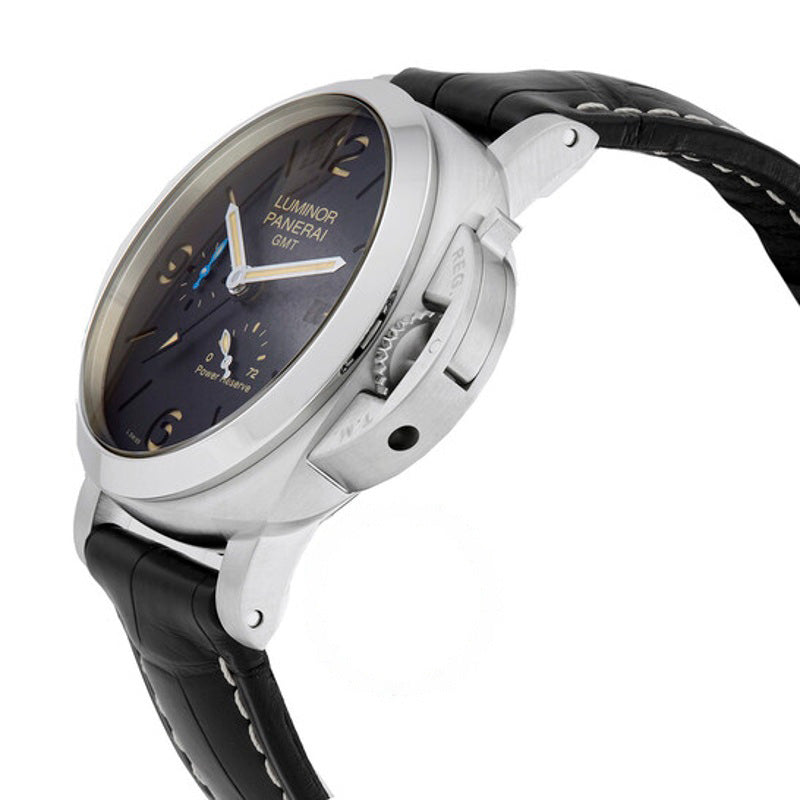 Relógio Luminor 1950 GMT Automático Mostrador Preto 44 mm - Mercado de Luxo - O Maior E-Commerce de Bens, Produtos e Serviços de Luxo do Brasil.