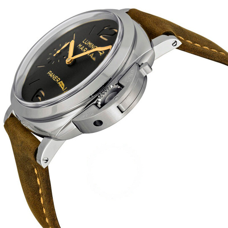 Relógio Luminor Marina 1950 3 dias mostrador preto 47 mm - Mercado de Luxo - O Maior E-Commerce de Bens, Produtos e Serviços de Luxo do Brasil.