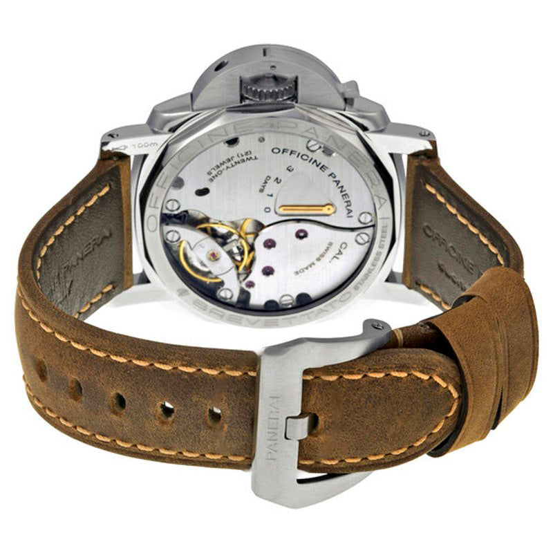 Relógio Luminor Marina 1950 3 dias mostrador preto 47 mm - Mercado de Luxo - O Maior E-Commerce de Bens, Produtos e Serviços de Luxo do Brasil.
