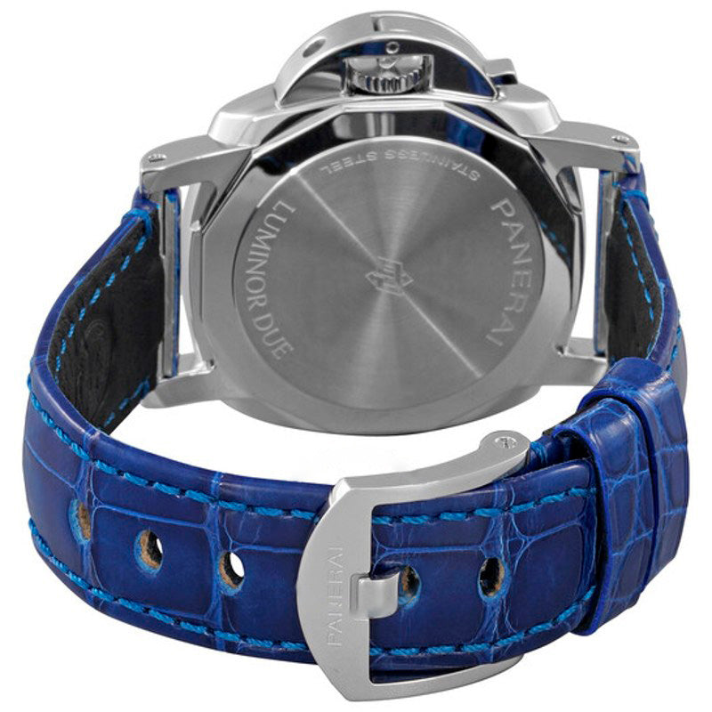 Relógio Luminor Due Luna Automático Mostrador Azul 38 mm - Mercado de Luxo - O Maior E-Commerce de Bens, Produtos e Serviços de Luxo do Brasil.