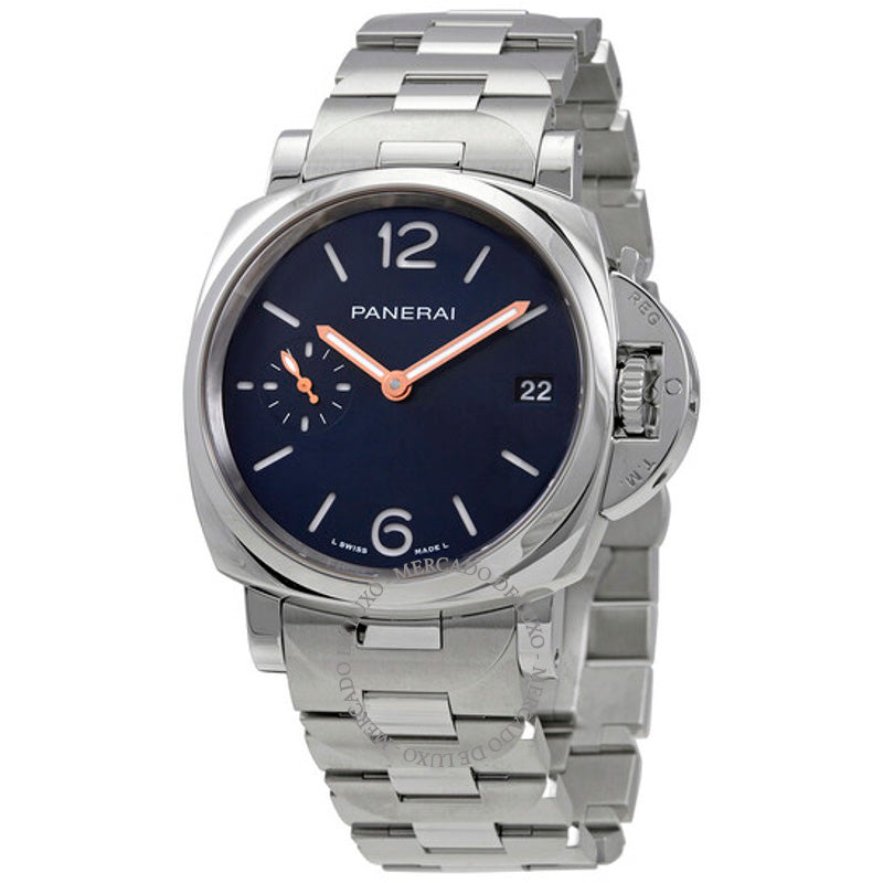 Relógio Luminor Due 38mm Automático Mostrador Azul 38 mm - Mercado de Luxo - O Maior E-Commerce de Bens, Produtos e Serviços de Luxo do Brasil.