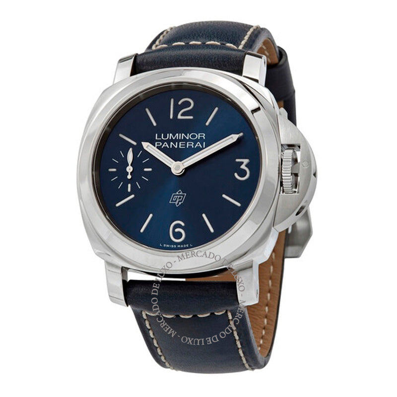 Relógio Luminor Blu Mare Corda Manual Mostrador Azul 44 mm - Mercado de Luxo - O Maior E-Commerce de Bens, Produtos e Serviços de Luxo do Brasil.