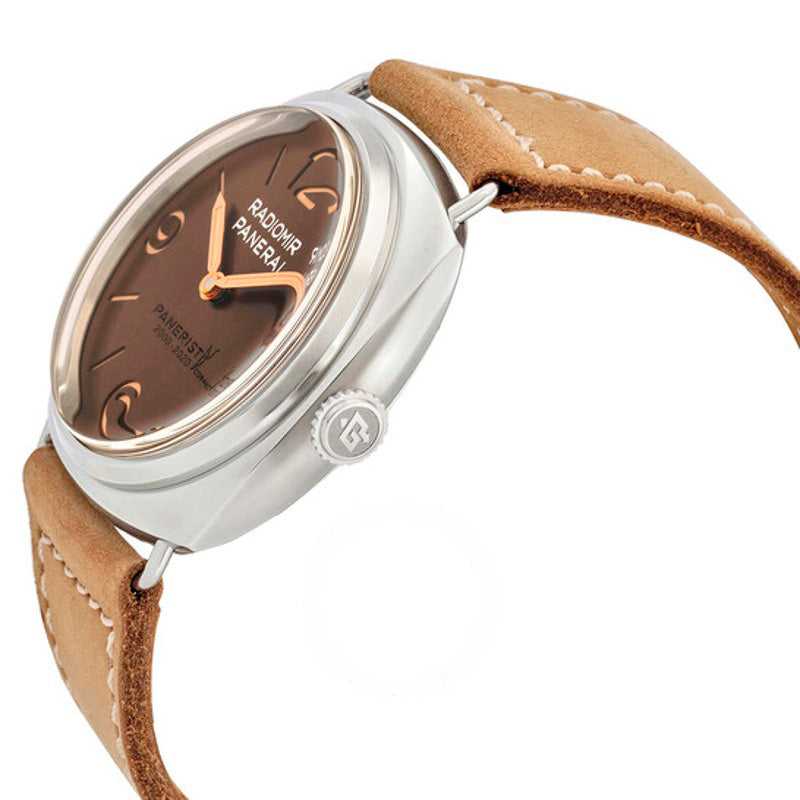 Relógio Radiomir Venti Hand Wind Mostrador Marrom 45 mm - Mercado de Luxo - O Maior E-Commerce de Bens, Produtos e Serviços de Luxo do Brasil.
