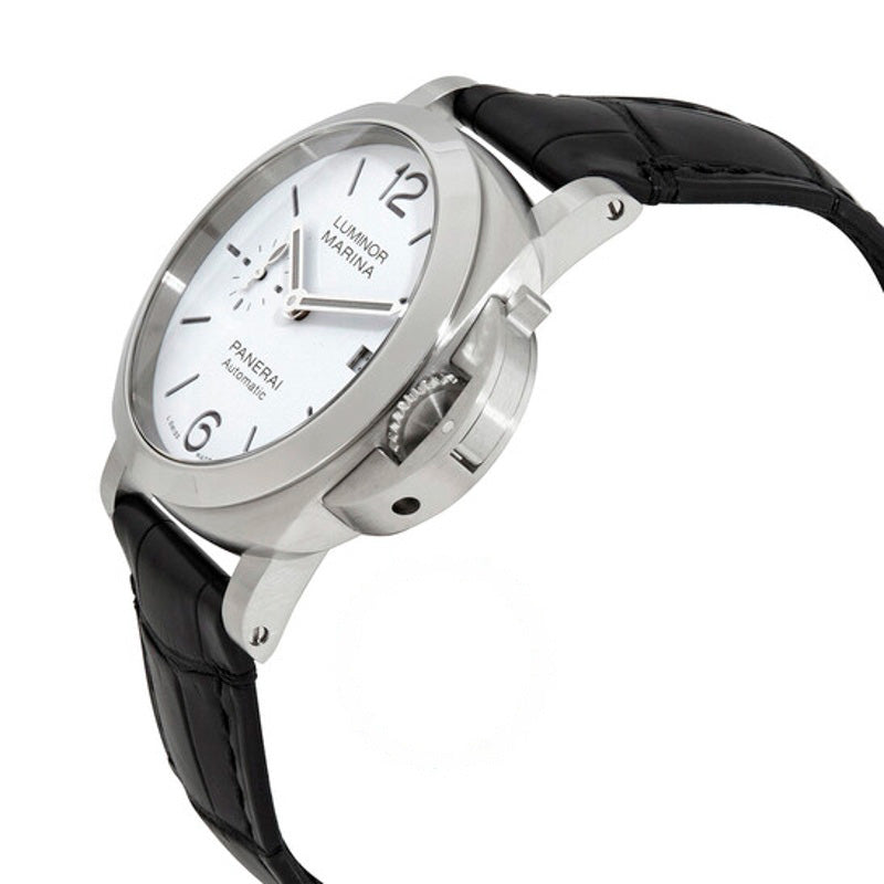 Relógio Luminor Marina Automático Mostrador Branco 40 mm - Mercado de Luxo - O Maior E-Commerce de Bens, Produtos e Serviços de Luxo do Brasil.