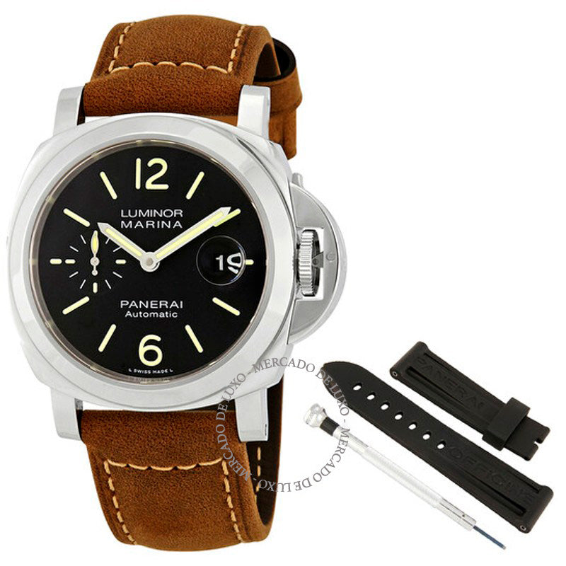Relógio Luminor Marina Automático Mostrador Preto 44 mm - Mercado de Luxo - O Maior E-Commerce de Bens, Produtos e Serviços de Luxo do Brasil.