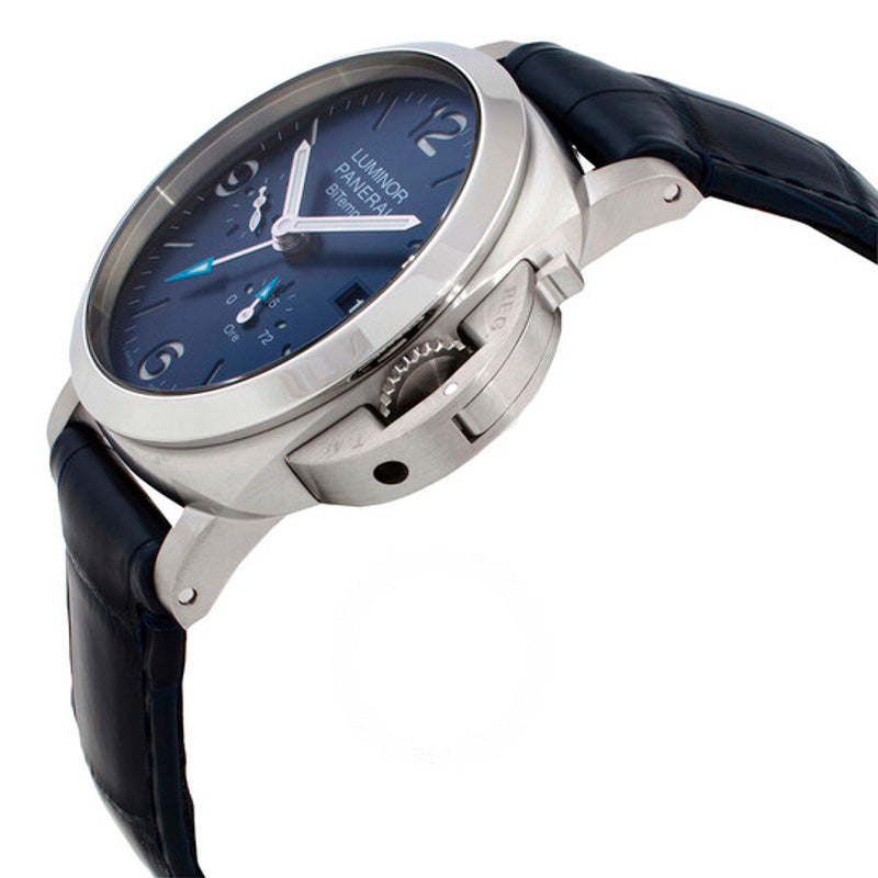 Relógio Luminor BiTempo Automático Mostrador Azul 44 mm - Mercado de Luxo - O Maior E-Commerce de Bens, Produtos e Serviços de Luxo do Brasil.