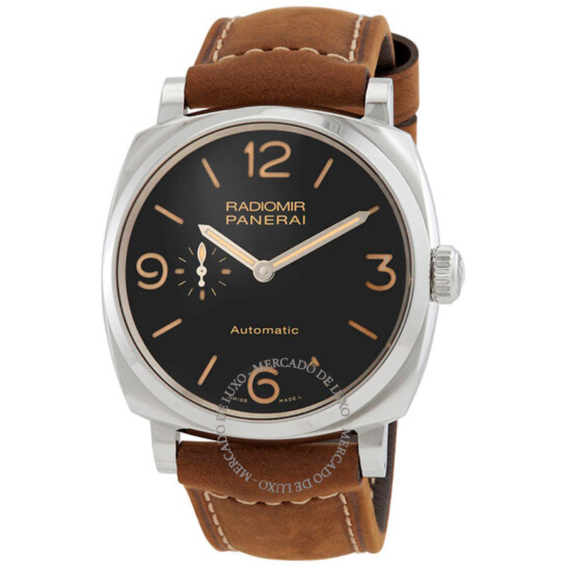 Relógio Radiomir 1940 Automático Mostrador Preto 45 mm - Mercado de Luxo - O Maior E-Commerce de Bens, Produtos e Serviços de Luxo do Brasil.