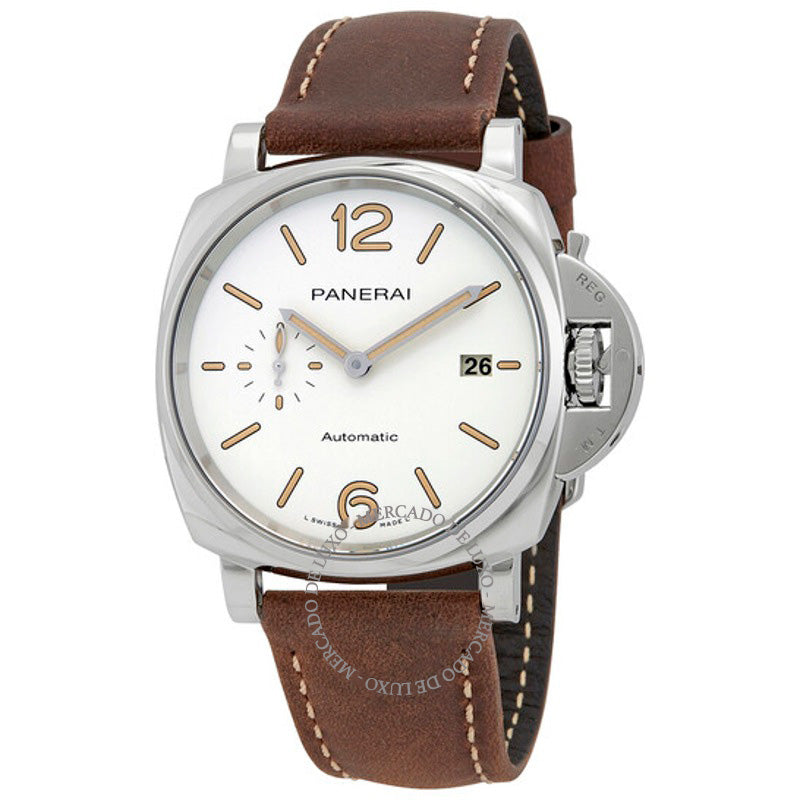 Relógio Luminor Due Automático Mostrador Prateado 42 mm - Mercado de Luxo - O Maior E-Commerce de Bens, Produtos e Serviços de Luxo do Brasil.