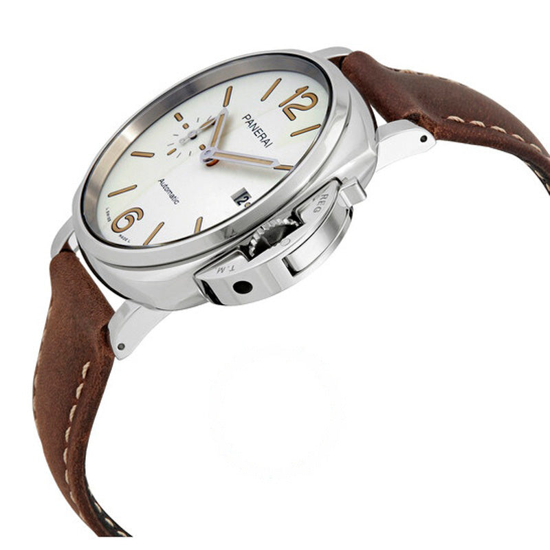 Relógio Luminor Due Automático Mostrador Prateado 42 mm - Mercado de Luxo - O Maior E-Commerce de Bens, Produtos e Serviços de Luxo do Brasil.