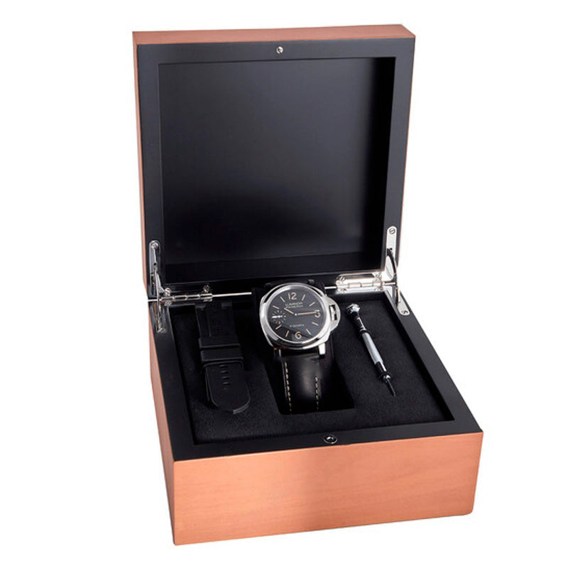 Relógio Luminor Base Corda Manual Mostrador Preto 44 mm - Mercado de Luxo - O Maior E-Commerce de Bens, Produtos e Serviços de Luxo do Brasil.