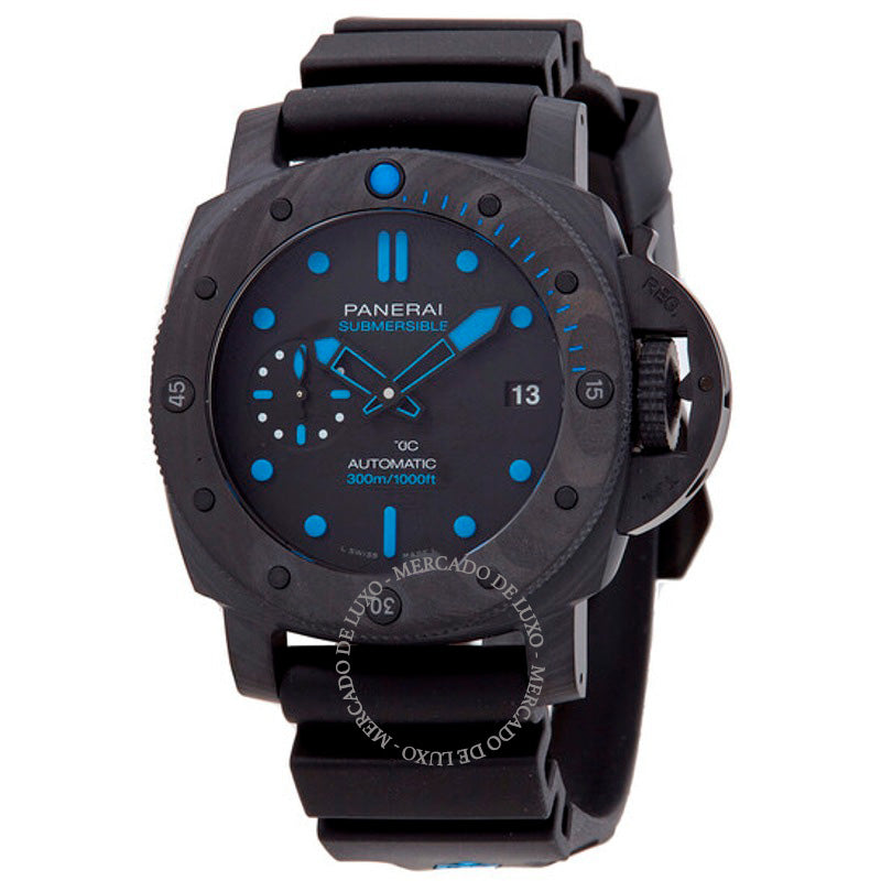 Relógio Submersível Carbontech Automático 42 mm - Mercado de Luxo - O Maior E-Commerce de Bens, Produtos e Serviços de Luxo do Brasil.