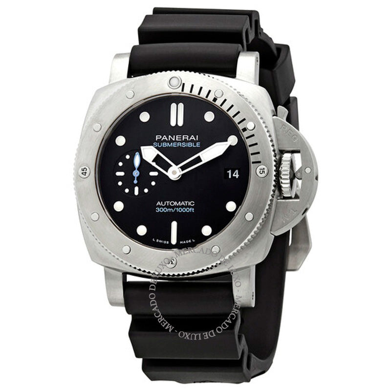 Relógio Submersível Automático Mostrador Preto 42 mm - Mercado de Luxo - O Maior E-Commerce de Bens, Produtos e Serviços de Luxo do Brasil.