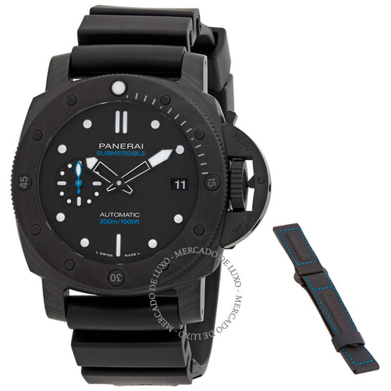 Relógio Submersível Automático Mostrador Preto 42 mm - Mercado de Luxo - O Maior E-Commerce de Bens, Produtos e Serviços de Luxo do Brasil.