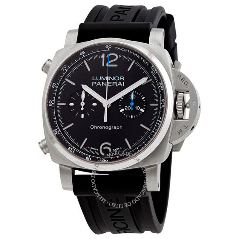 Relógio Cronógrafo Automático Mostrador Preto 44 mm - Mercado de Luxo - O Maior E-Commerce de Bens, Produtos e Serviços de Luxo do Brasil.