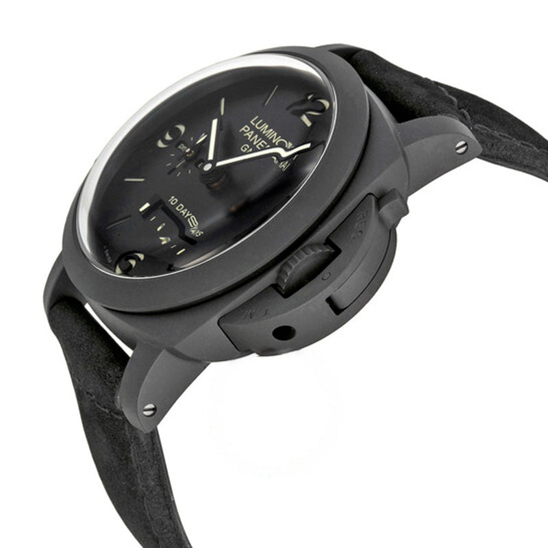 Relógio Luminor 1950 10 dias mostrador preto 44 mm - Mercado de Luxo - O Maior E-Commerce de Bens, Produtos e Serviços de Luxo do Brasil.