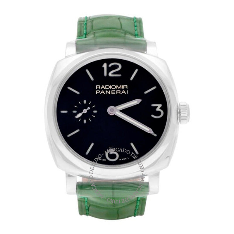 Relógio Radiomir 1940 3 Day Mostrador Preto 42 mm - Mercado de Luxo - O Maior E-Commerce de Bens, Produtos e Serviços de Luxo do Brasil.