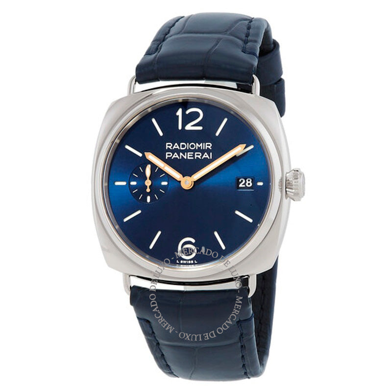Relógio Radiomir Automático Mostrador Azul 40 mm - Mercado de Luxo - O Maior E-Commerce de Bens, Produtos e Serviços de Luxo do Brasil.