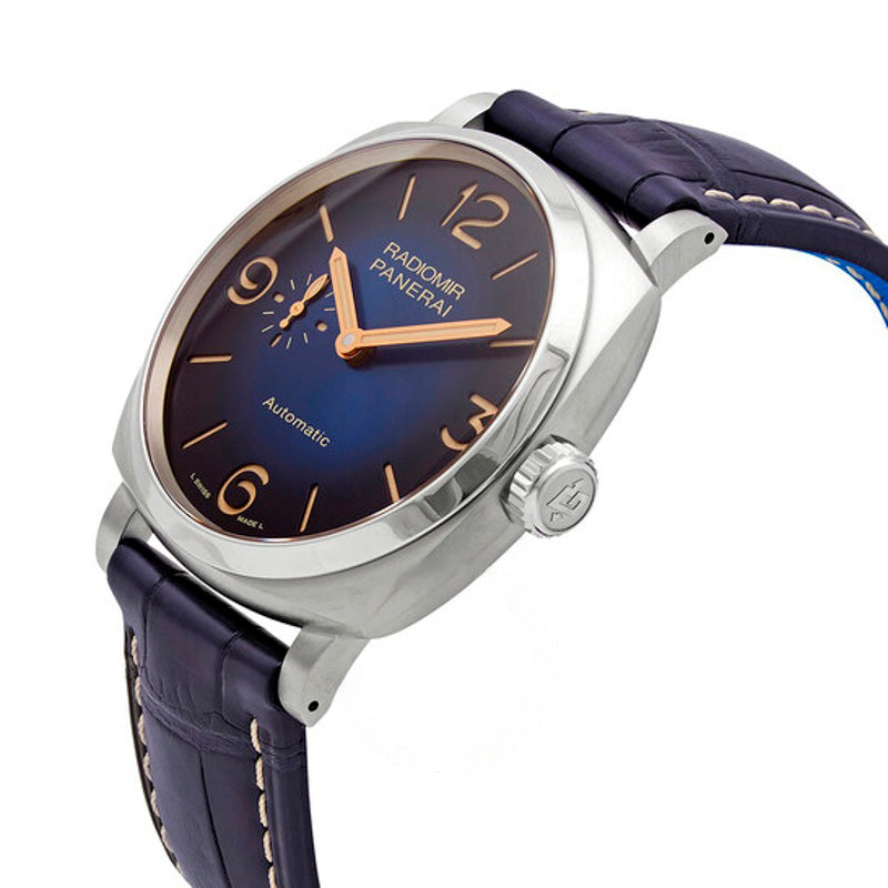 Relógio Radiomir Automático Mostrador Azul 45 mm - Mercado de Luxo - O Maior E-Commerce de Bens, Produtos e Serviços de Luxo do Brasil.