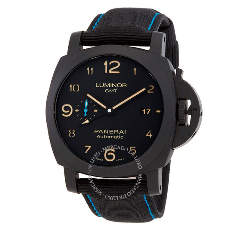 Relógio Luminor Automático Mostrador Preto 44 mm - Mercado de Luxo - O Maior E-Commerce de Bens, Produtos e Serviços de Luxo do Brasil.