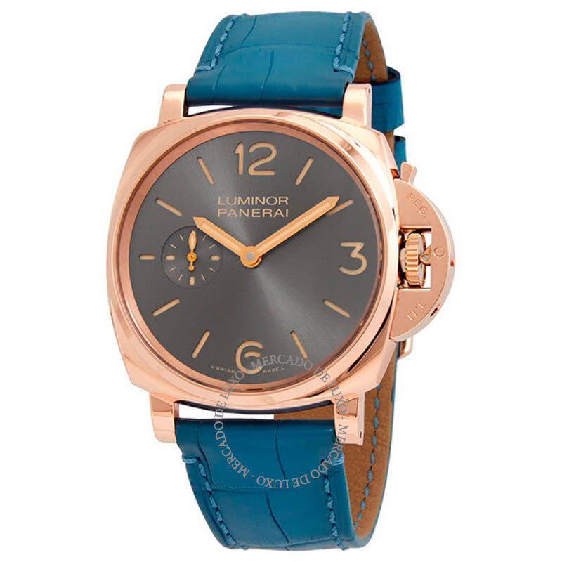 Relógio Luminor Due Mostrador Antracite 42 mm - Mercado de Luxo - O Maior E-Commerce de Bens, Produtos e Serviços de Luxo do Brasil.