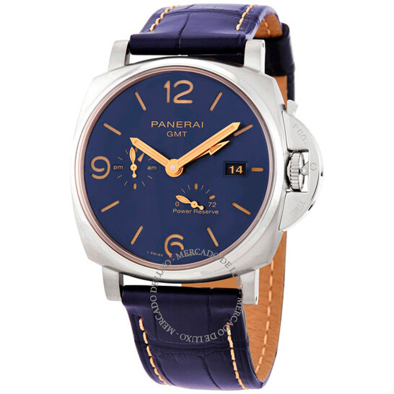 Relógio Luminor Due GMT Automático 45 mm - Mercado de Luxo - O Maior E-Commerce de Bens, Produtos e Serviços de Luxo do Brasil.