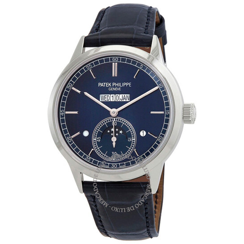 Relógio Grand Complications In-Line Calendário Perpétuo Corda Manual Mostrador Azul 41 mm - Mercado de Luxo - O Maior E-Commerce de Bens, Produtos e Serviços de Luxo do Brasil.