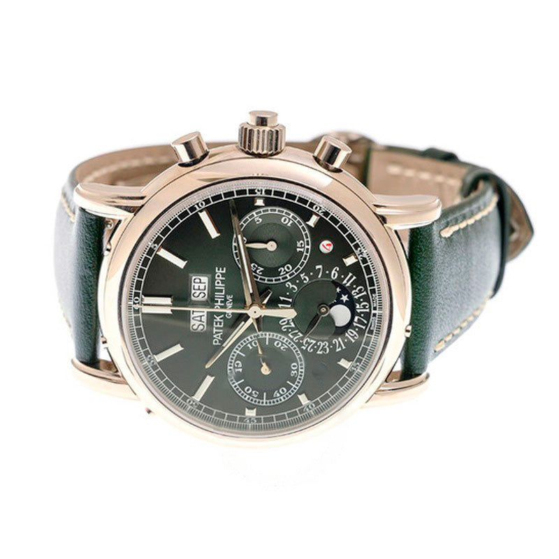 Relógio Grand Complications Perpetual Chronograph Corda Manual Mostrador Verde 40 mm - Mercado de Luxo - O Maior E-Commerce de Bens, Produtos e Serviços de Luxo do Brasil.