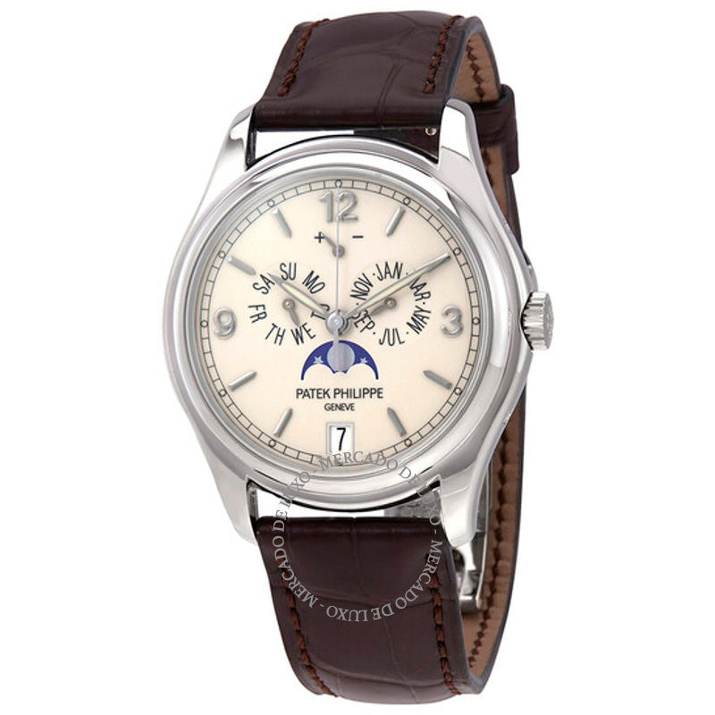 Relógio Calendário Anual Complicado Ouro Branco 18kt Automático 39 mm - Mercado de Luxo - O Maior E-Commerce de Bens, Produtos e Serviços de Luxo do Brasil.