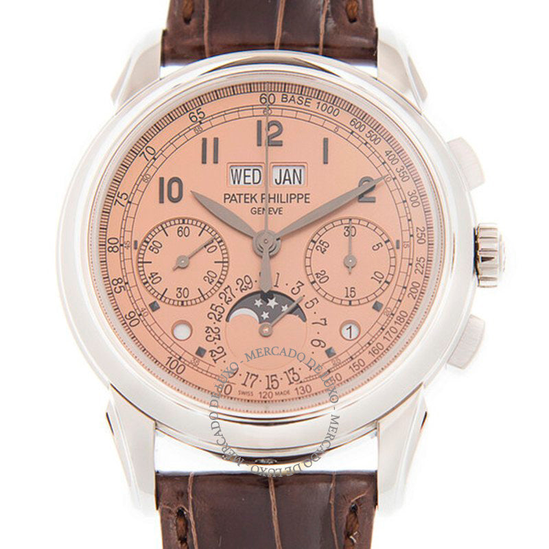 Relógio Grand Complications Perpetual Chronograph Mostrador Salmão 41 mm - Mercado de Luxo - O Maior E-Commerce de Bens, Produtos e Serviços de Luxo do Brasil.
