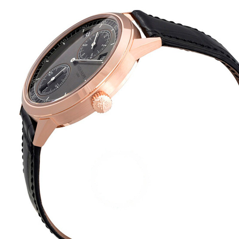 Relógio Complicações Ouro Rosa 18k Mostrador Cinza Automático 40 mm - Mercado de Luxo - O Maior E-Commerce de Bens, Produtos e Serviços de Luxo do Brasil.