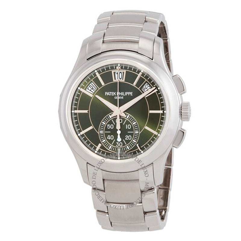 Relógio Complicações Cronógrafo Automático Mostrador Verde 42 mm - Mercado de Luxo - O Maior E-Commerce de Bens, Produtos e Serviços de Luxo do Brasil.