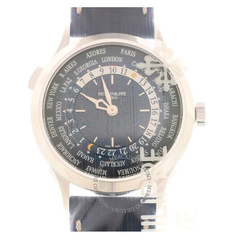 Relógio Complicações Hora mundial Mostrador azul automático 38 mm - Mercado de Luxo - O Maior E-Commerce de Bens, Produtos e Serviços de Luxo do Brasil.