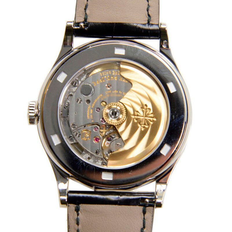 Relógio Calatrava Automático Diamante Mostrador Preto 38 mm - Mercado de Luxo - O Maior E-Commerce de Bens, Produtos e Serviços de Luxo do Brasil.